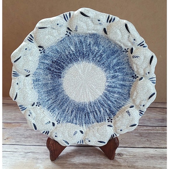 Vintage Dedham Pottery Rabbit Plate by The Potting Shed ~ Signed A2 - Picture 2 of 5